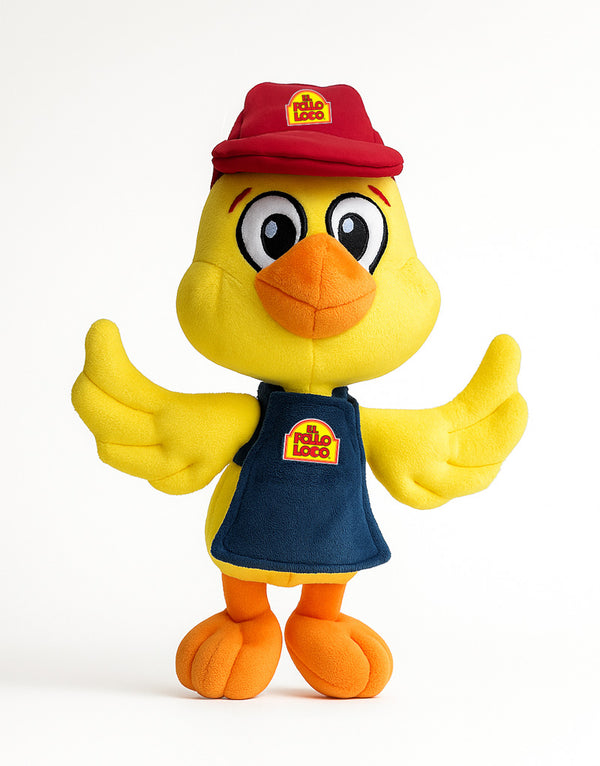 PELUCHE POLLITO LOCO